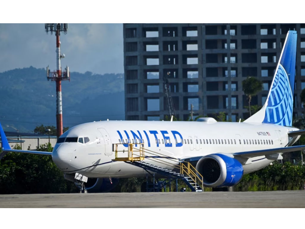 Salah satu pesawat United Airlines