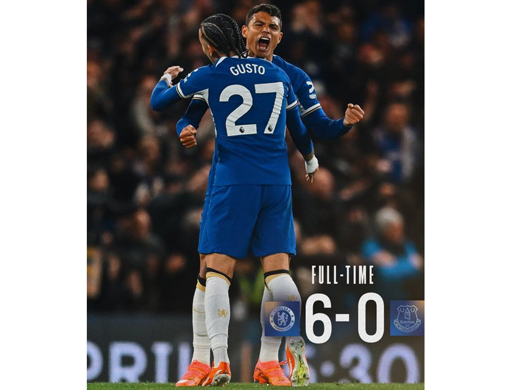 skor akhir chelsea vs everton