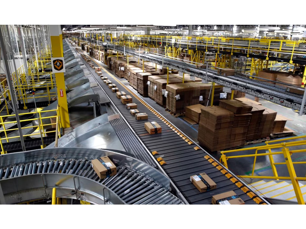 paket di gudang amazon