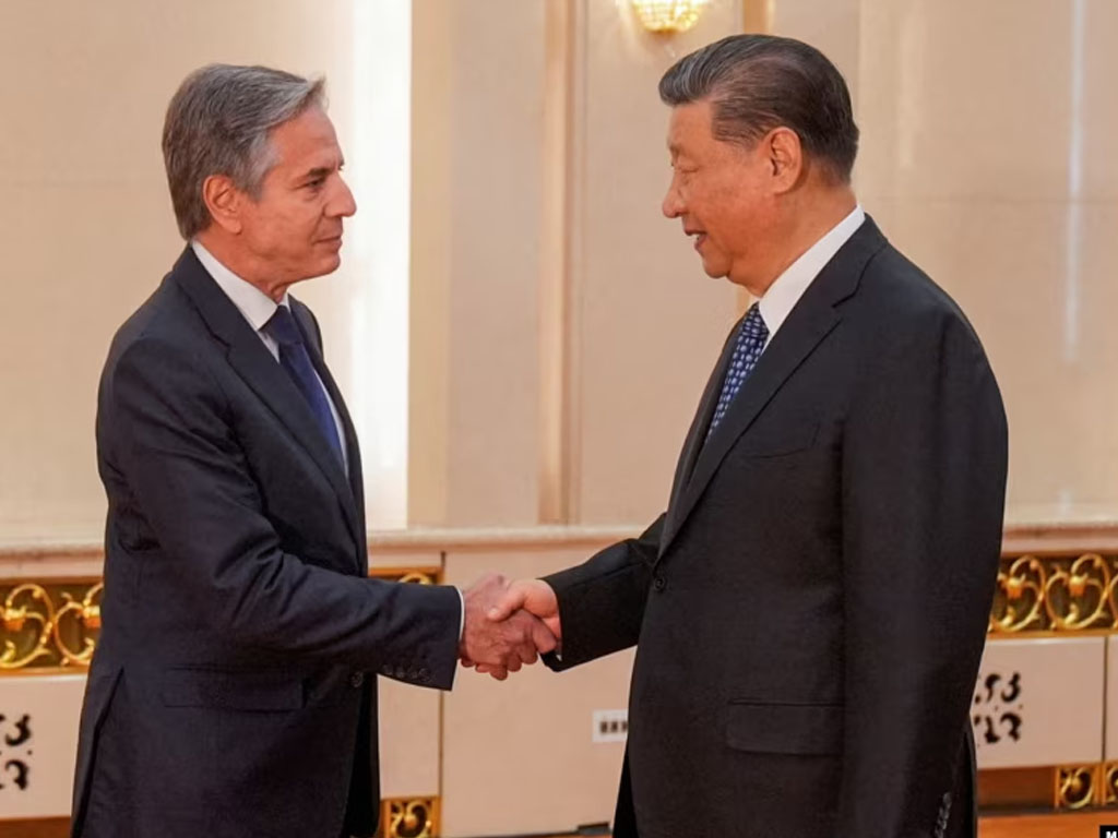Menlu Blinken dan Presiden Xi