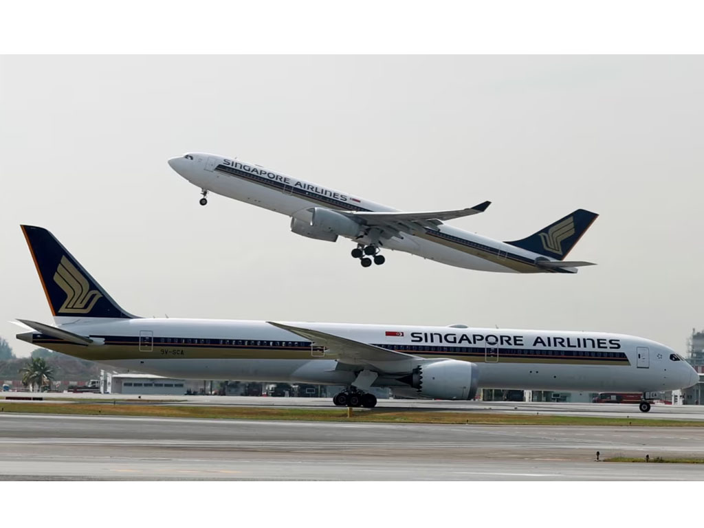 airbus dan boing milik sia