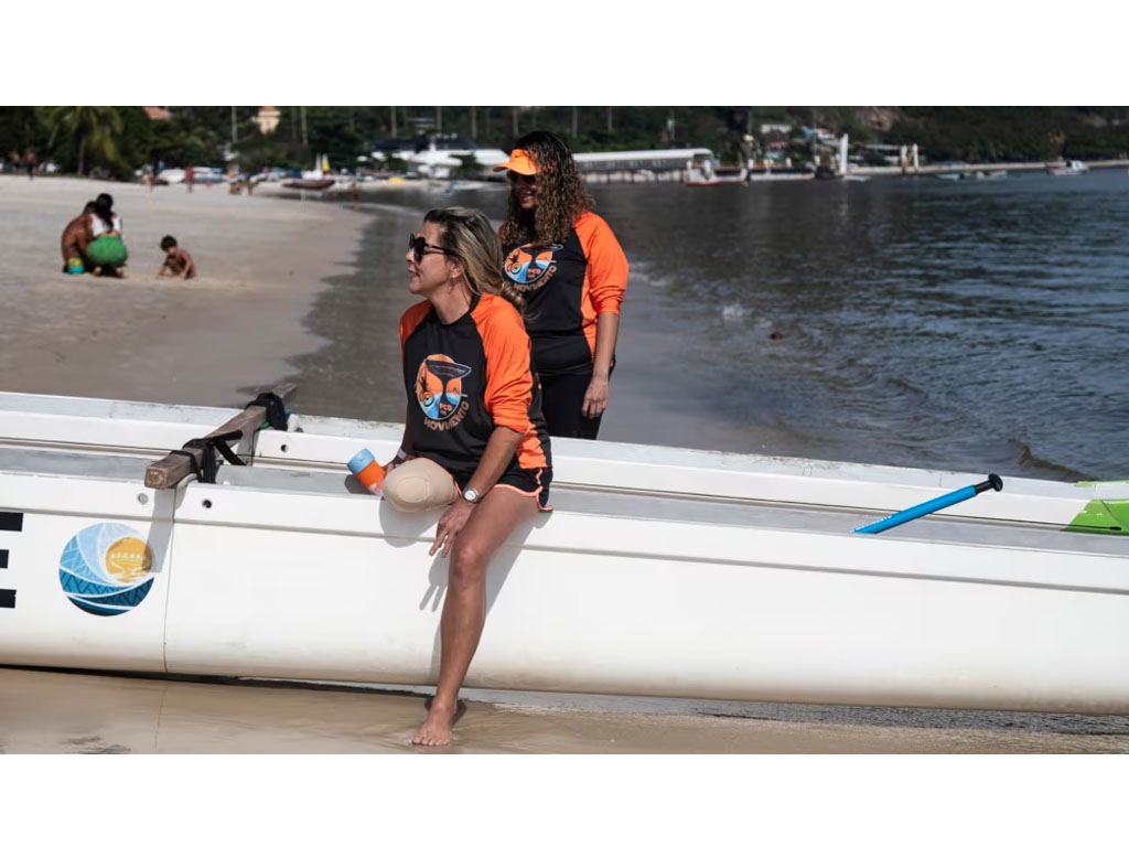 penyandang disabilitas naik perahu di brasil