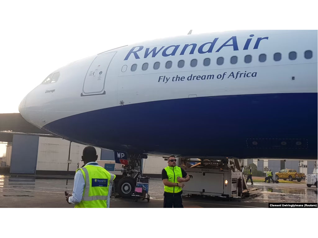 pesawat Rwanda