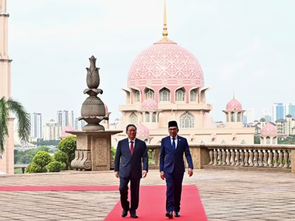 PM China dan PM Imbrahim di Putra Jaya