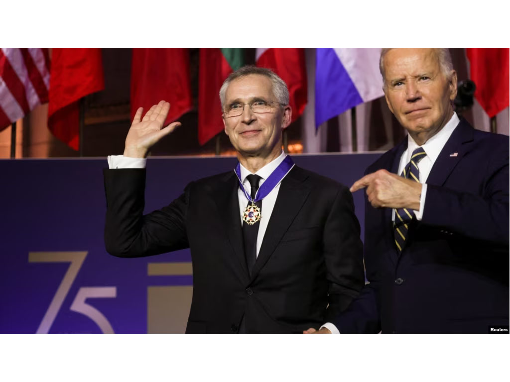 Biden dan Sekjen Nato
