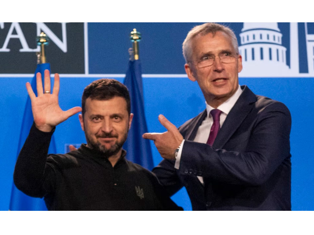 Zelenskyy dan Sekjen NATO Jens Stoltenberg