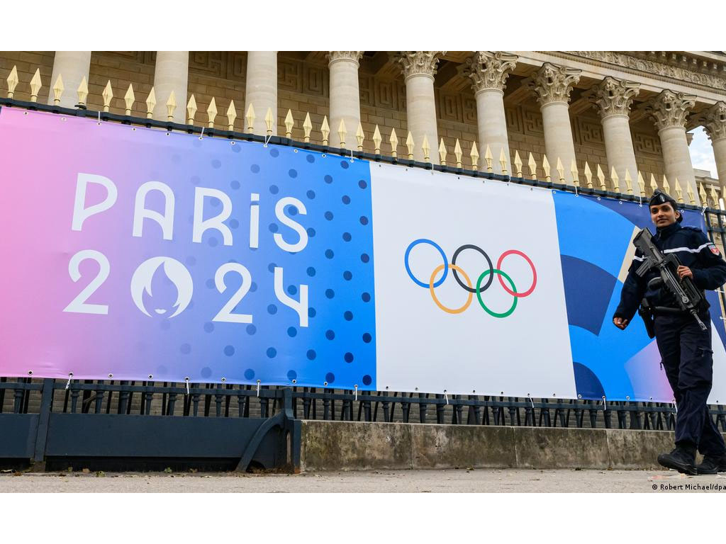 polisi pengamanan olimpiade pais 2024