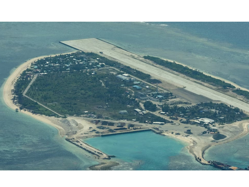 Pulau Thitu yang diduduki Filipina