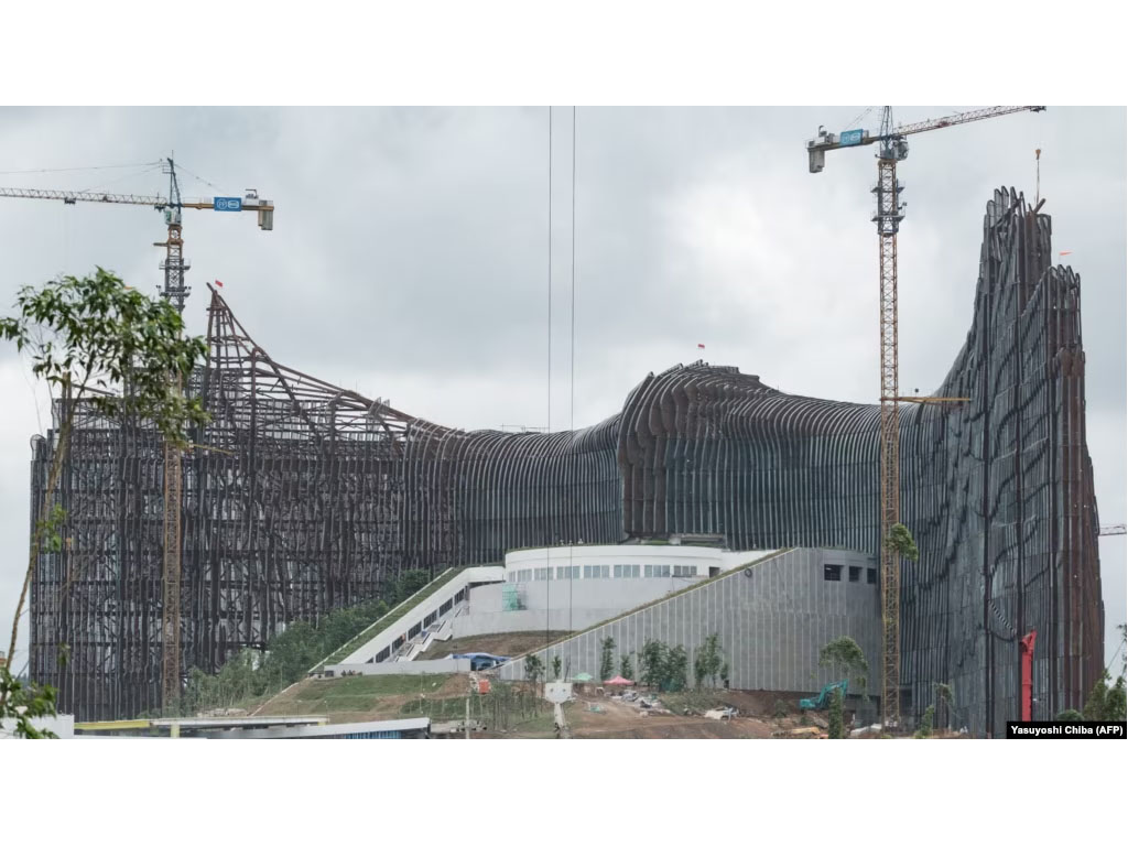 pembangunan istana di IKN