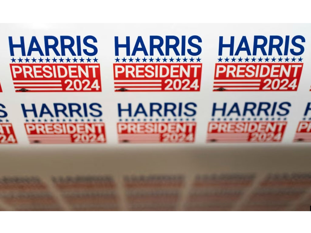 stiker kampanye kamala harris