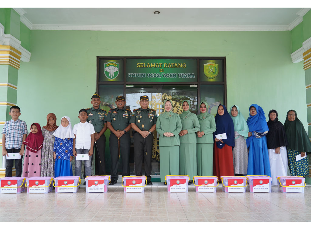 Danerm dampingi Pangdam IM-5