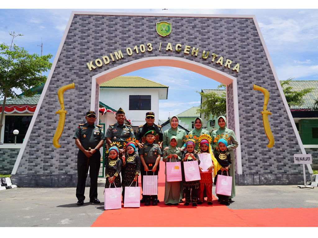 Danerm dampingi Pangdam IM-4