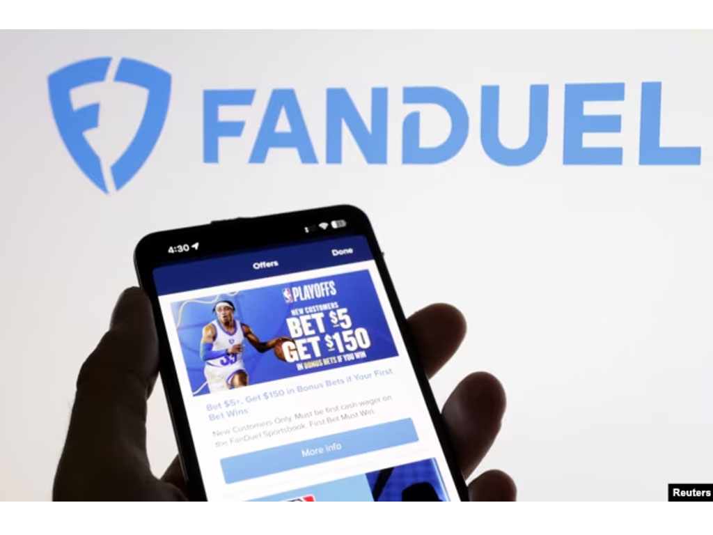 Aplikasi dan logo Fanduel