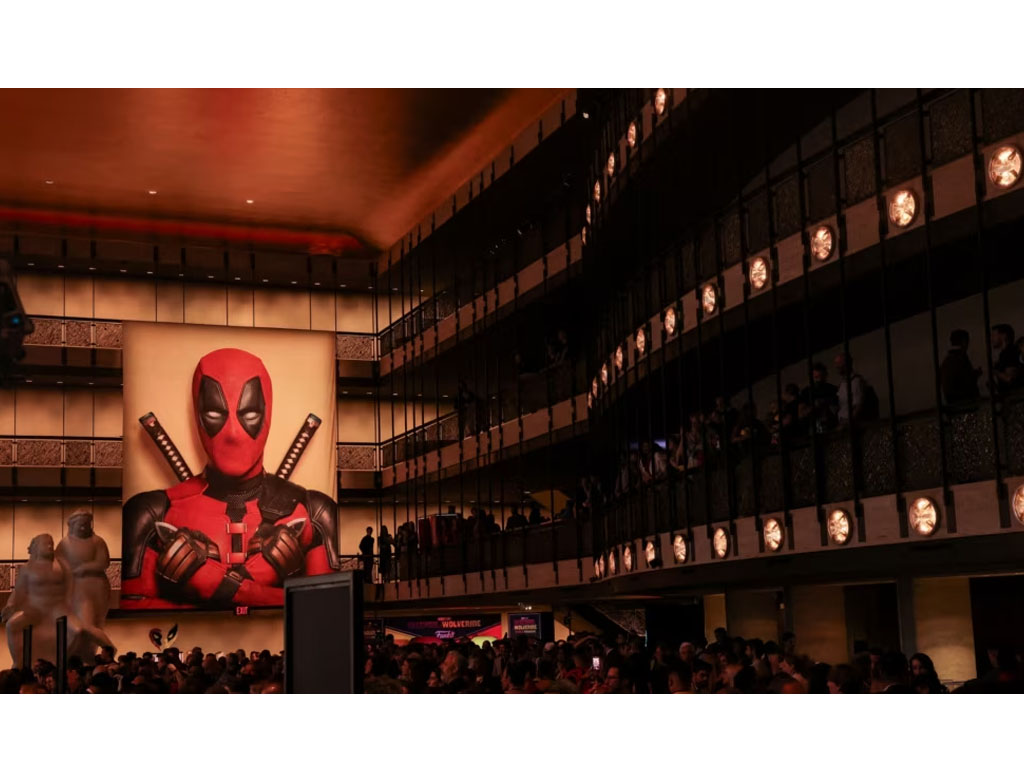 Poster Deadpool di NY