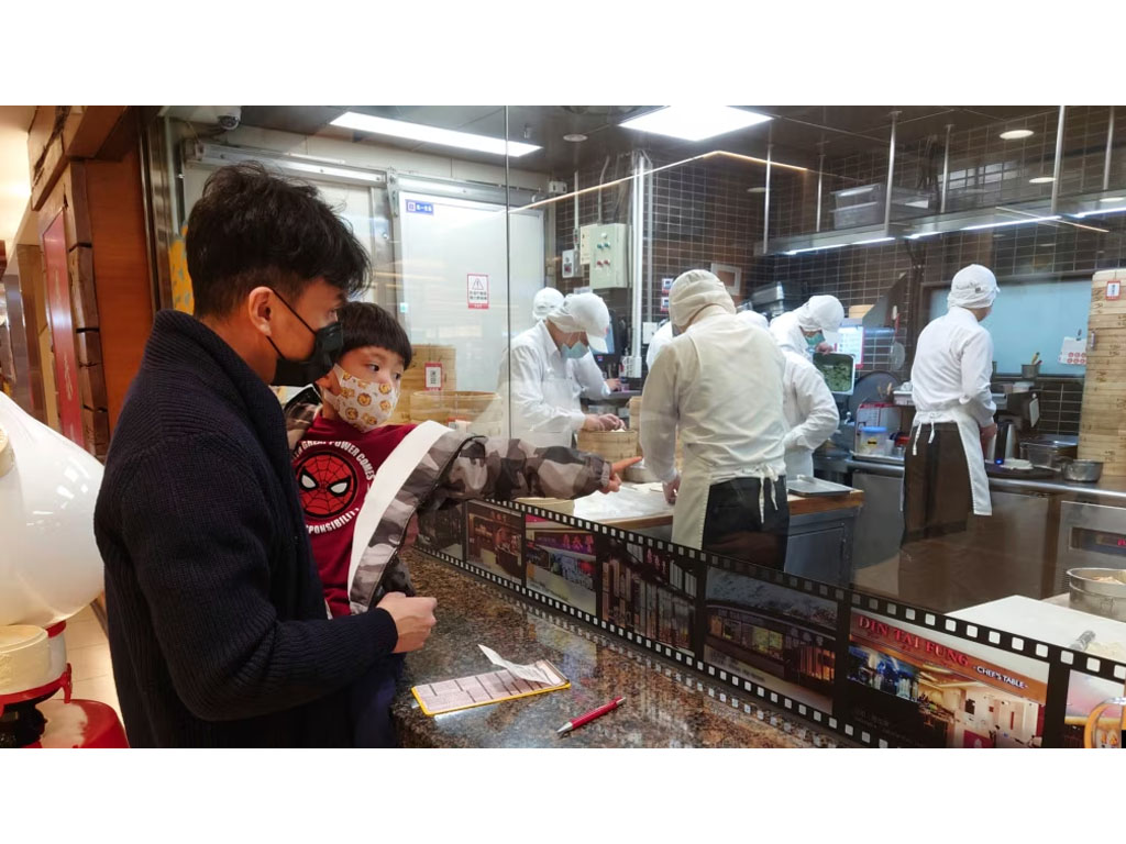 restoran Din Tai Fung di Taipei
