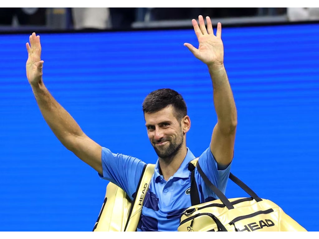 Djokovic sapa penonton di AS Terbuka