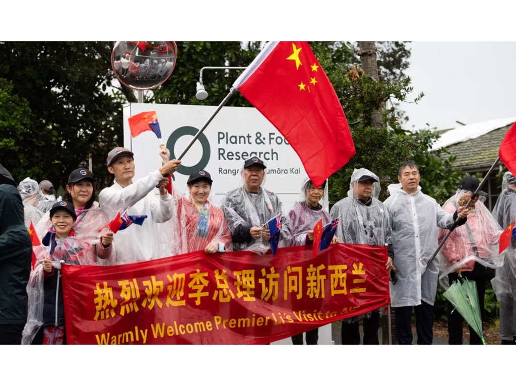pendukung China di Selandia Baru
