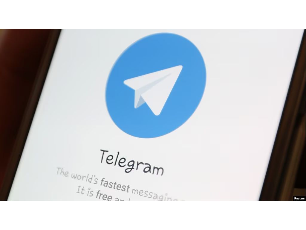 logo telegram di Ponsel