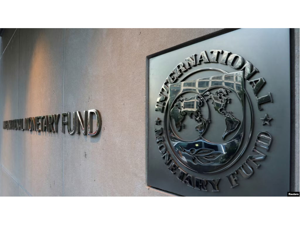 logo IMF di kantor pusat