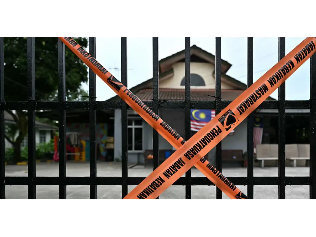 panti asuhan di Malaysia disegel