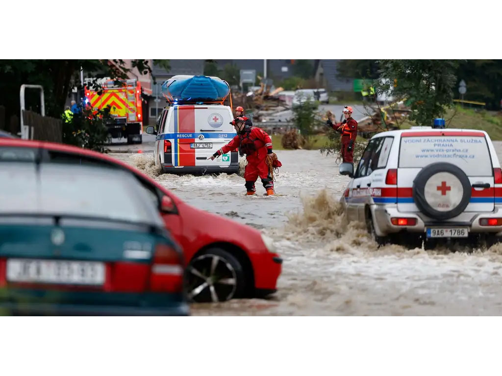 banjir di Praha