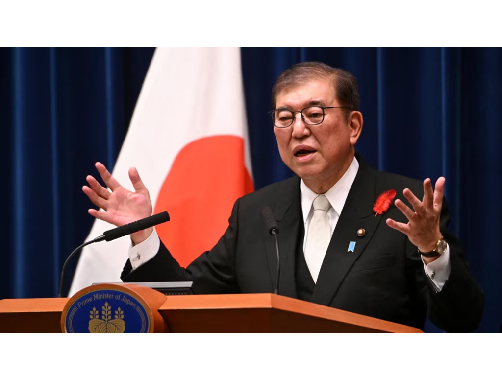 PM Jepang yang baru terpilih Shigeru Ishiba