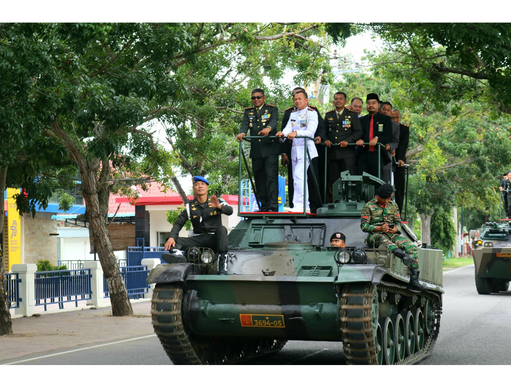 semarak hut tni lw3