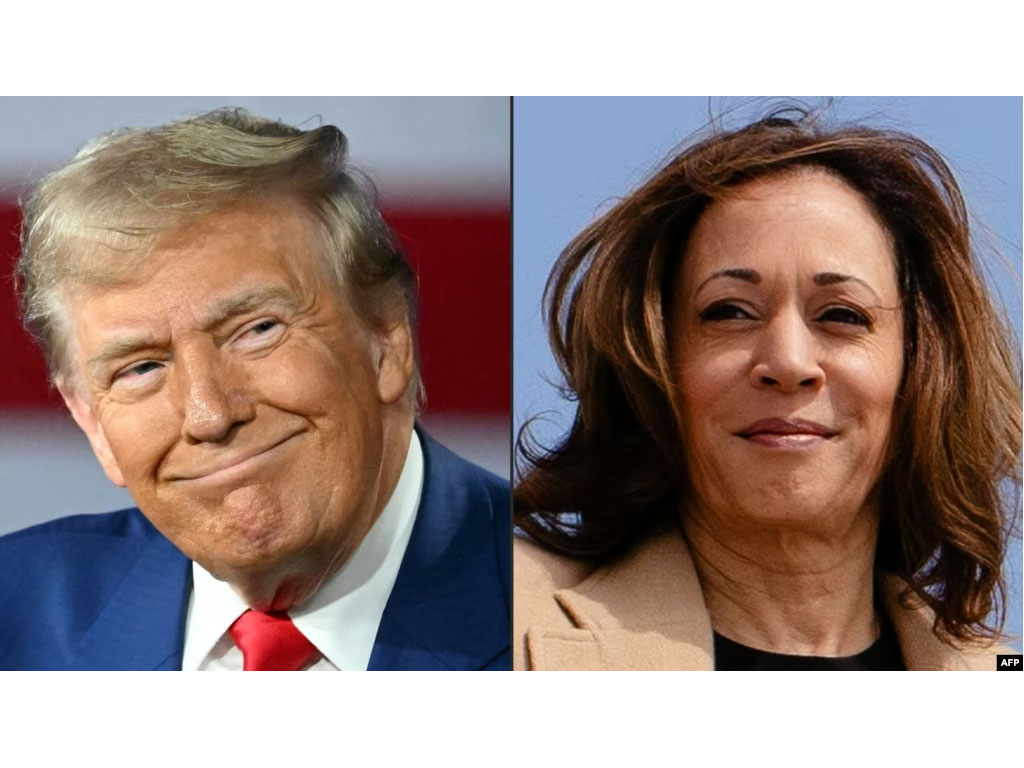 Trump dan Harris