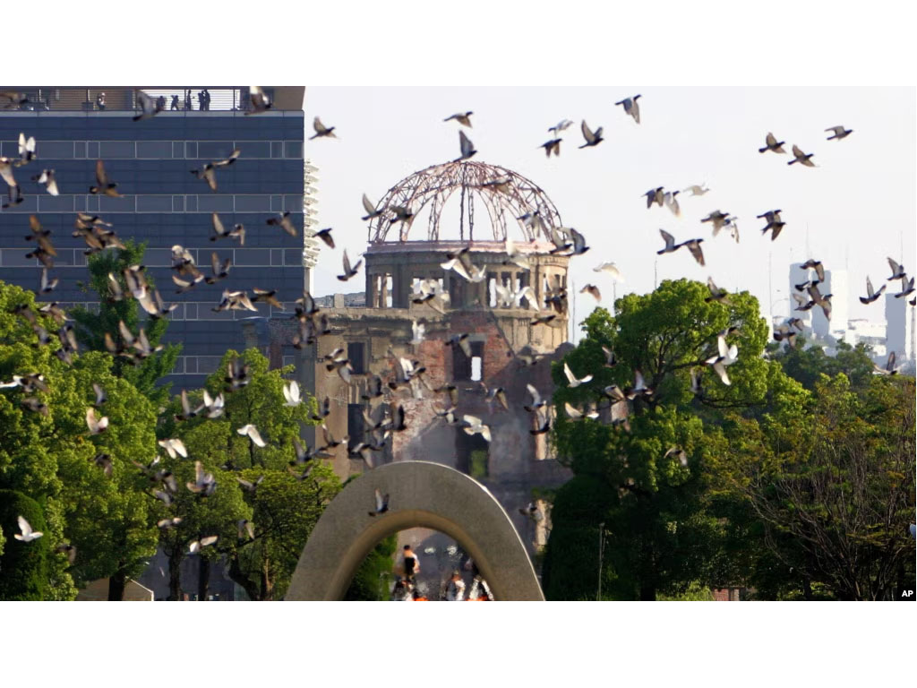 taman peringatan bom atom hiroshima