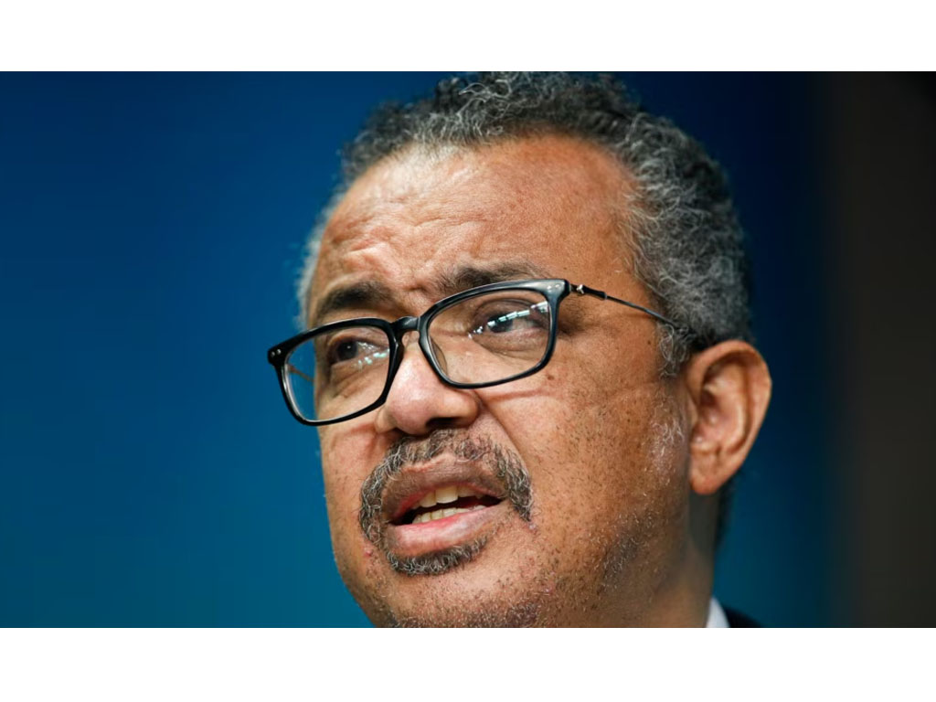 Dirjen WHO Tedros Adhanom Ghebreyesus