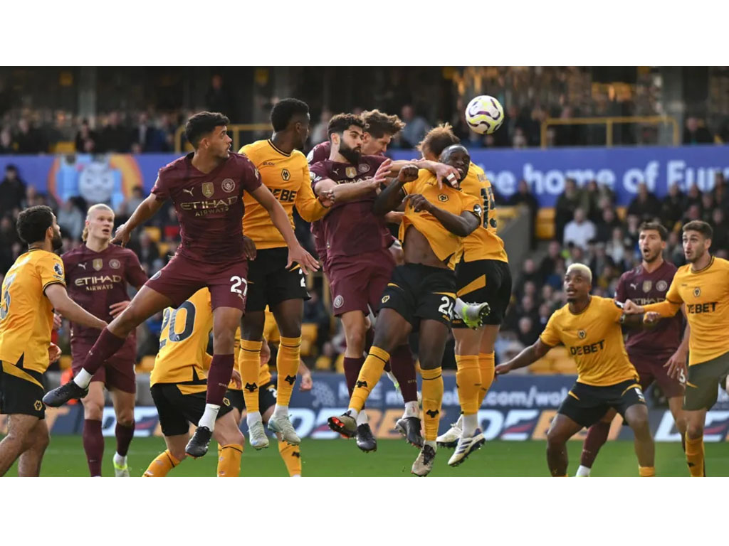 gol City ke gawang Wolves