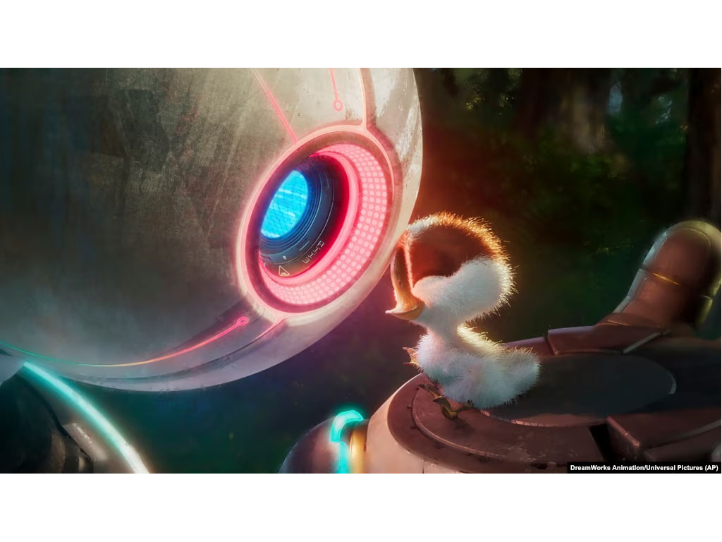 adegan di film The Wild Robot