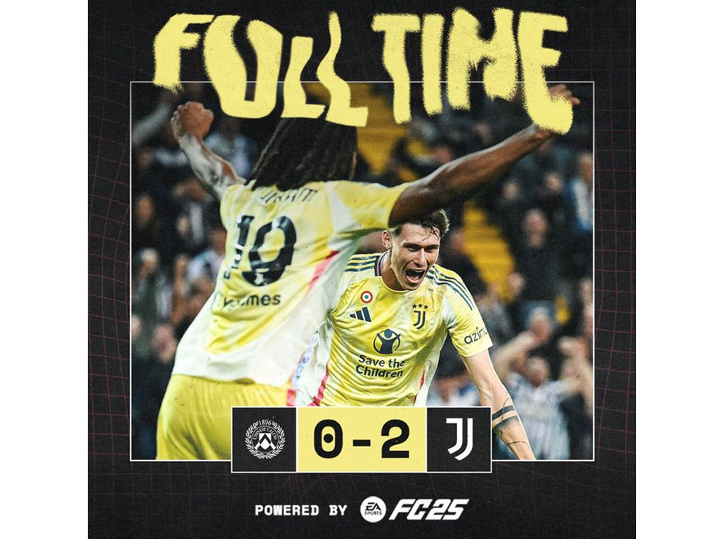 skor akhir udinese vs juve