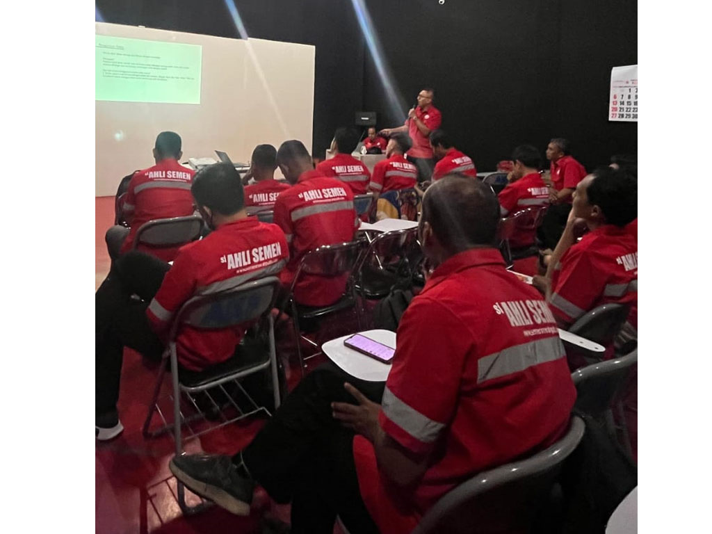 pelatihan tukang semen merah putih