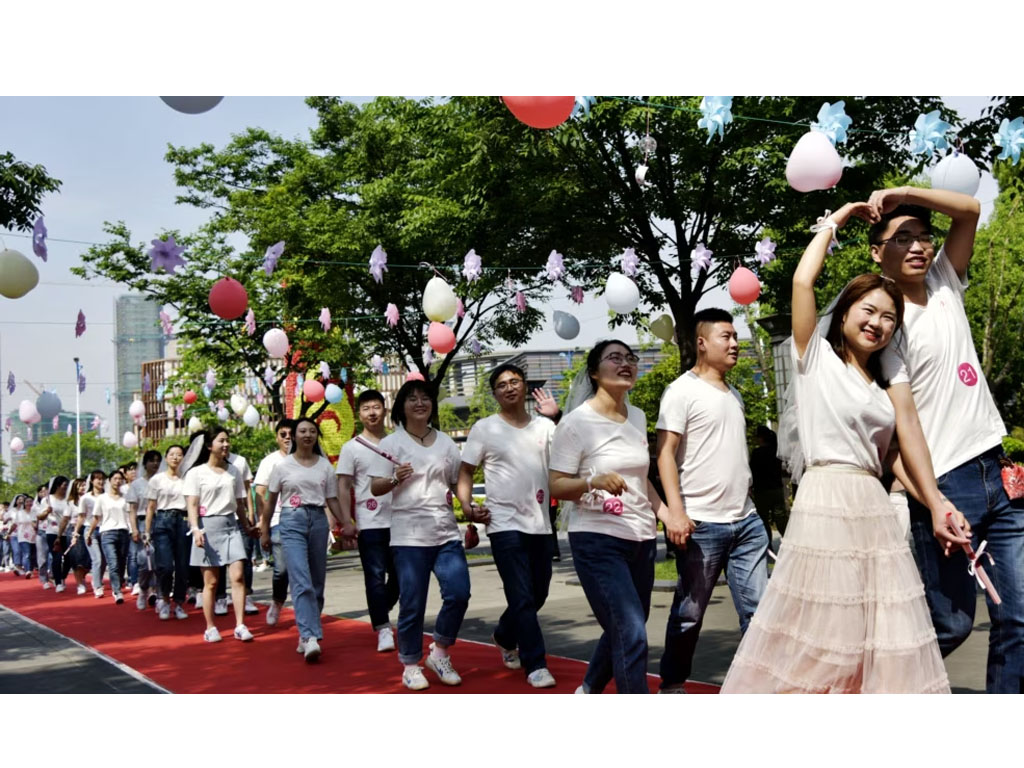 nikah massal di China