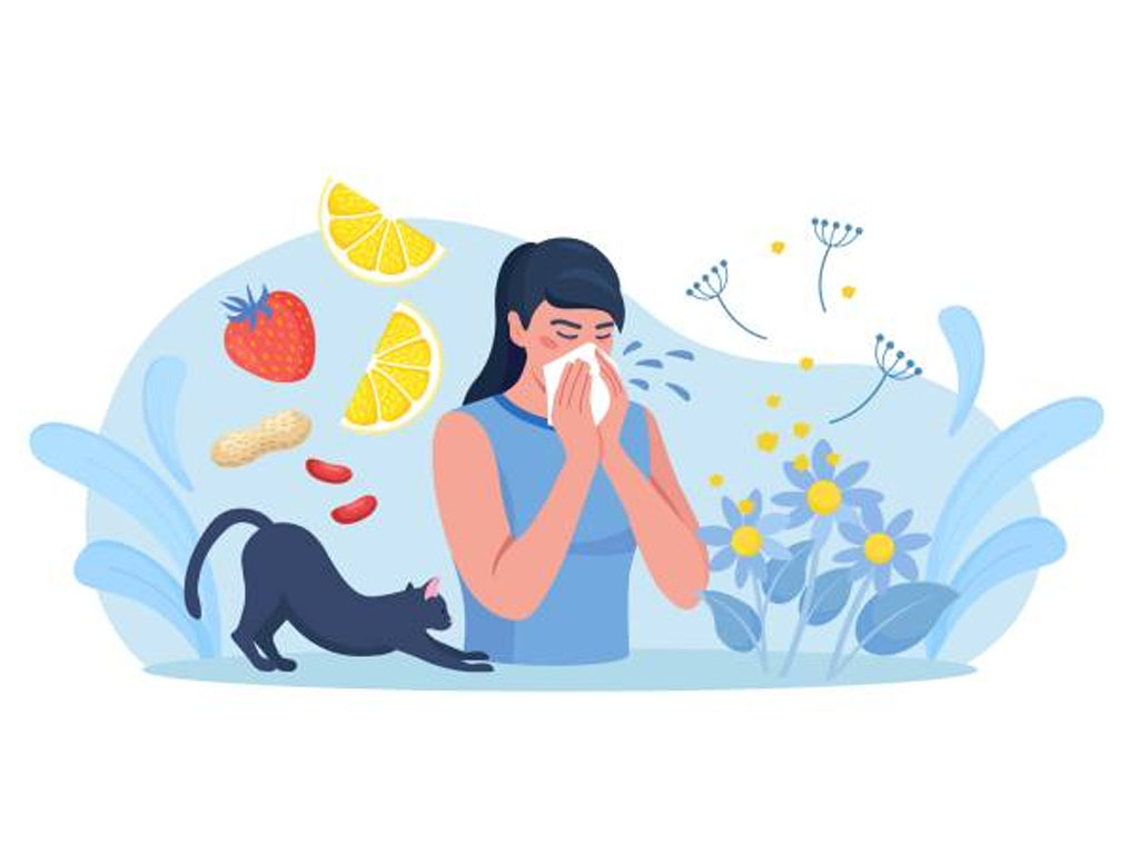 ilustrasi alergi