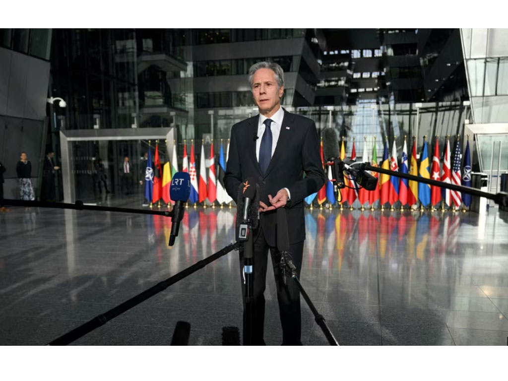 Menlu Blinken di NATO