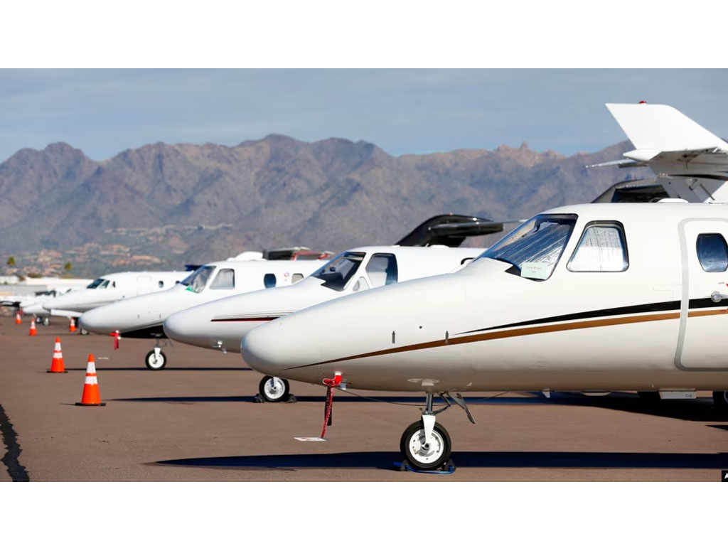 jet pribadi di Arizona
