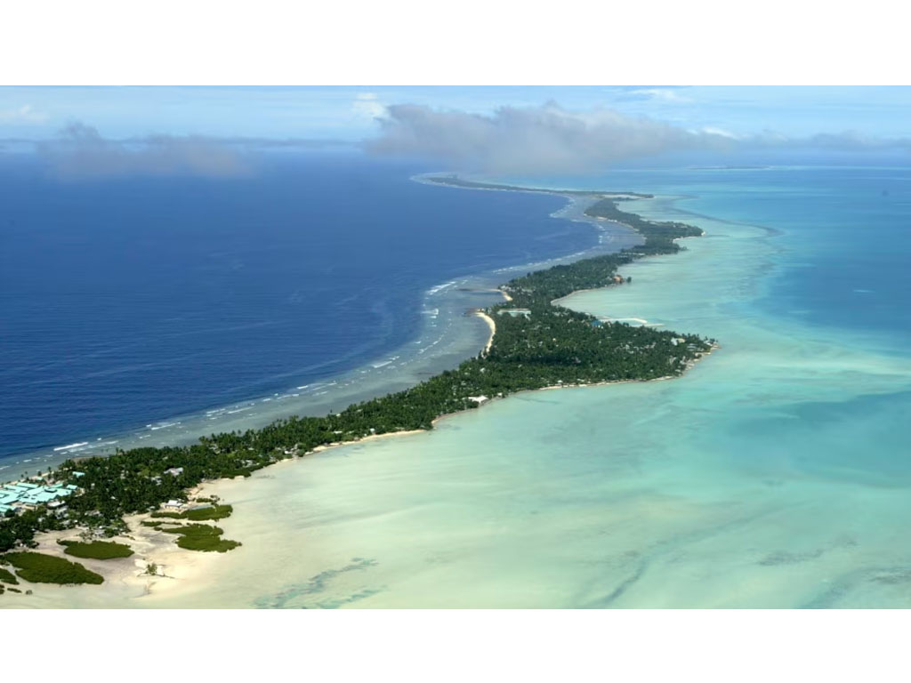 Atol Tarawa di Kiribati