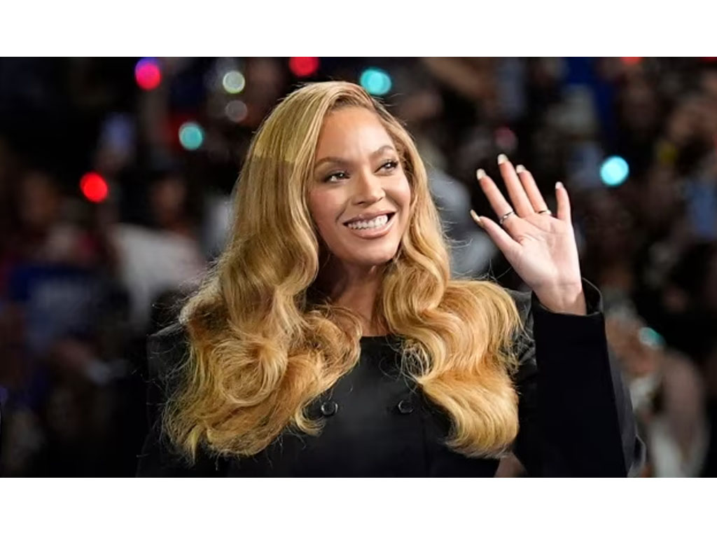 Beyoncé kampanyer Harris