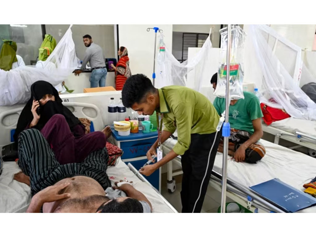 pasien demam berdarah di Bangladesh