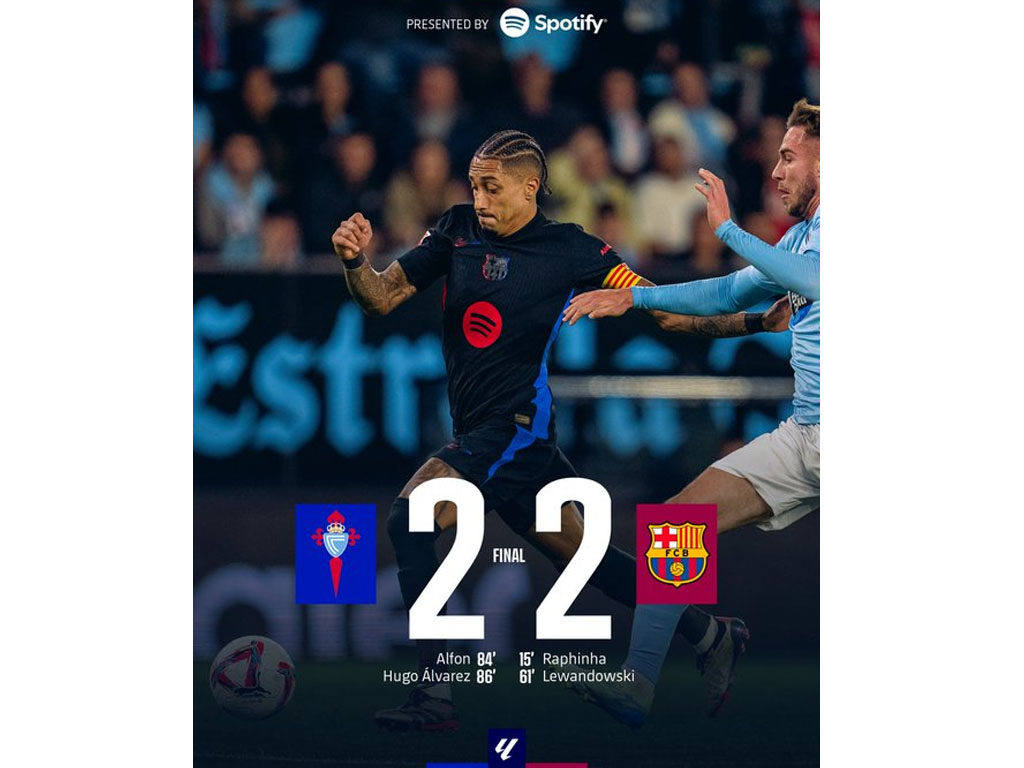 skor akhir celva vs barca