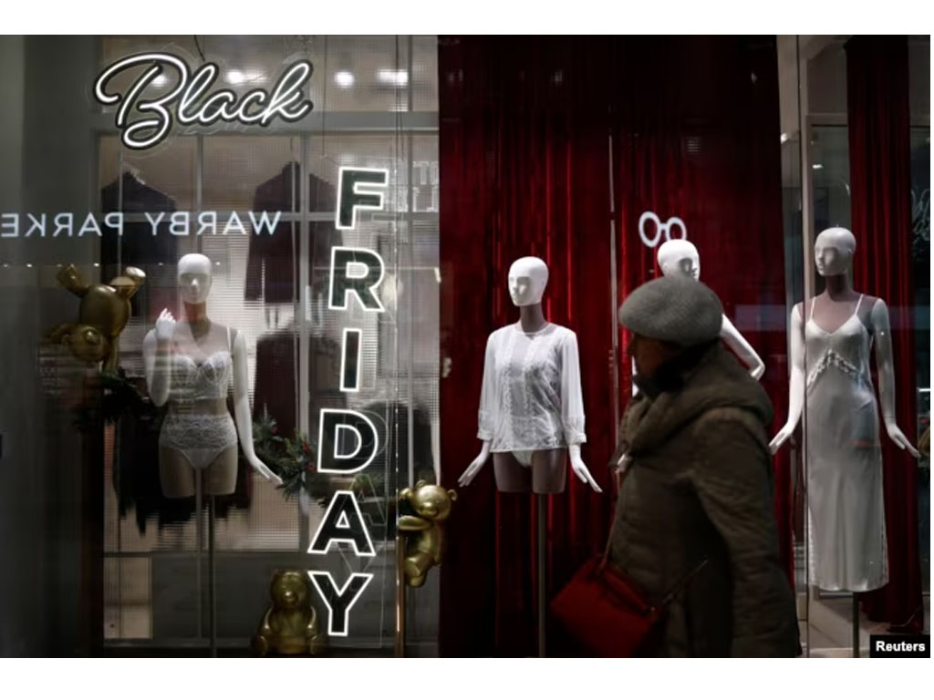 iklan penjualan Black Friday di Virginia