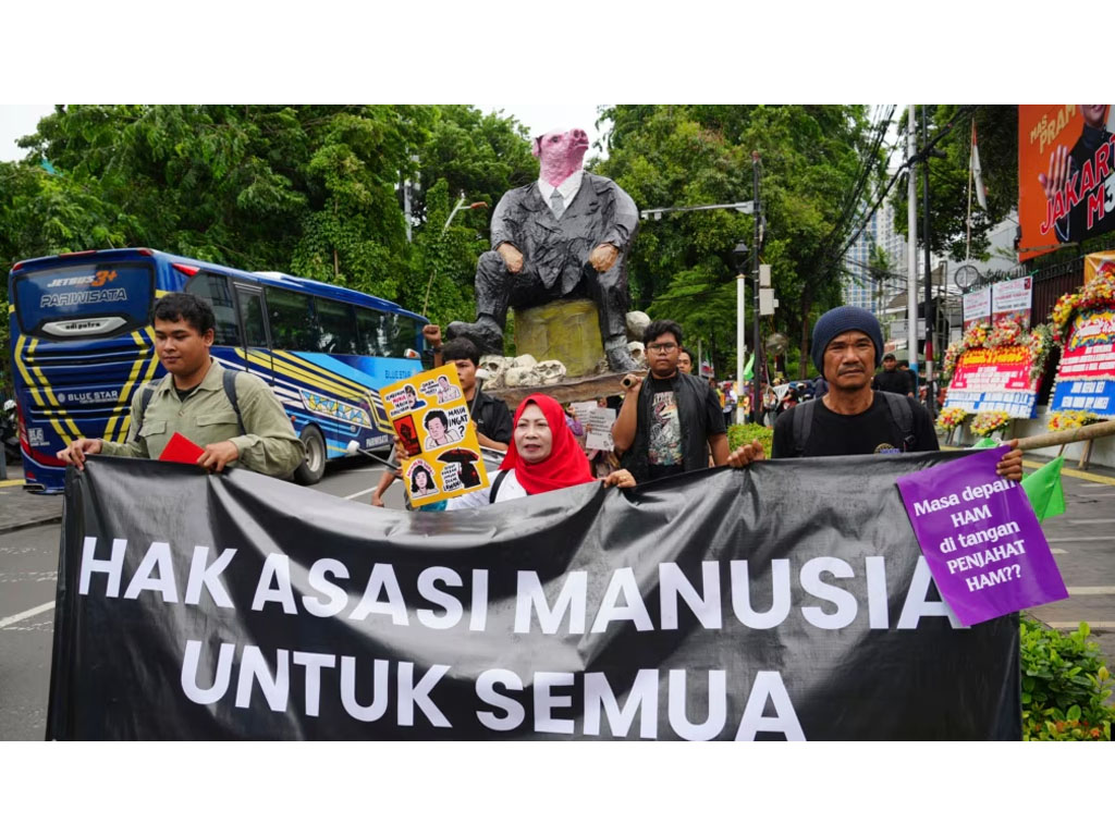 unjukrasa HAM di Jakarta