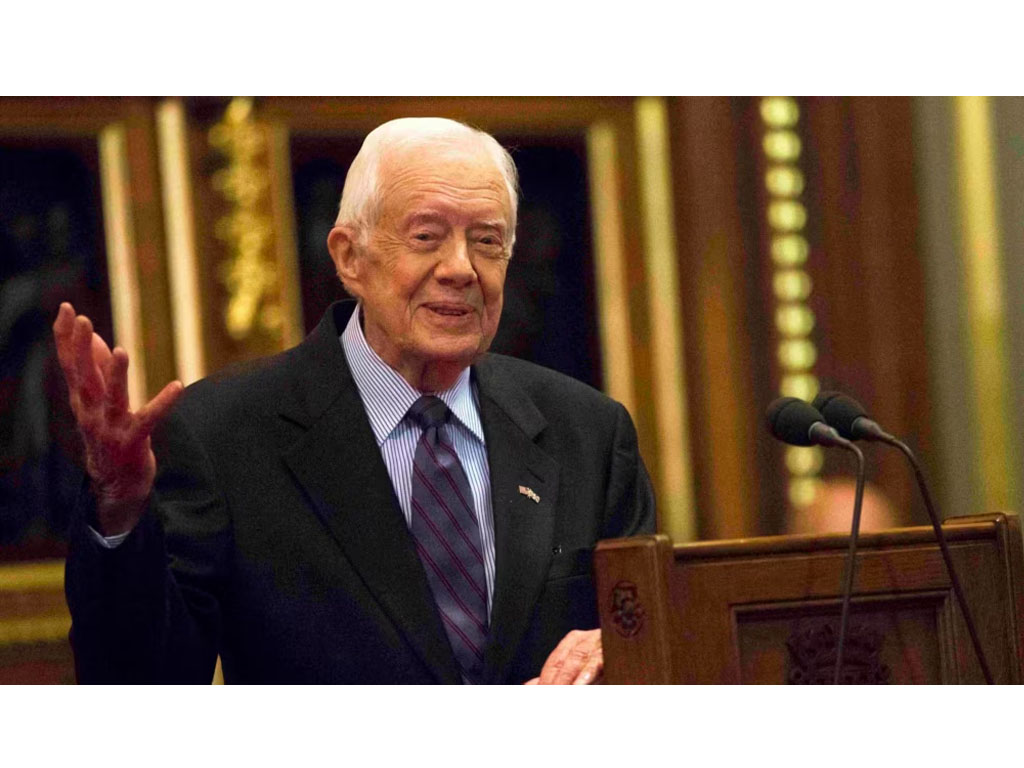 Jimmy Carter di London 2016