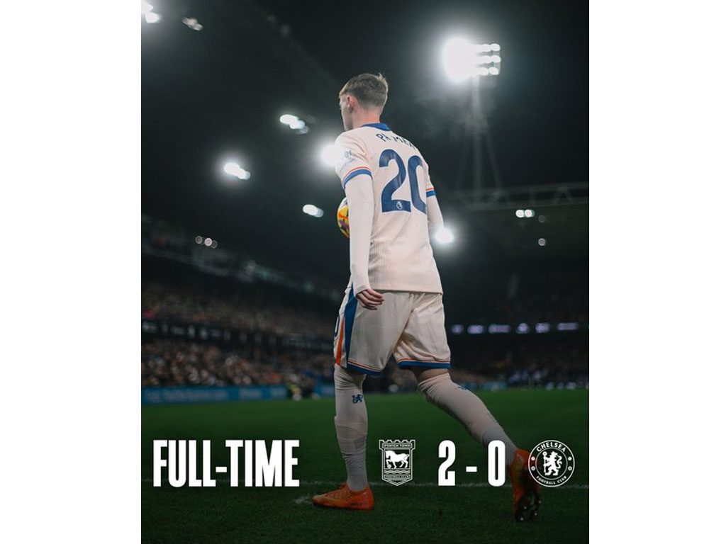 skor akhir ipswich vs chelsea
