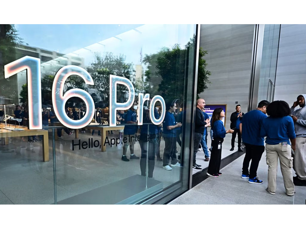 peluncuran iPhone 16 di LA