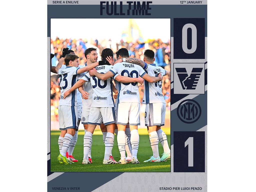 skor akhir venezia vs inter