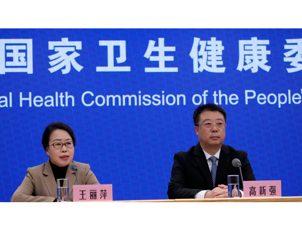 konpres lonjakan virus di China