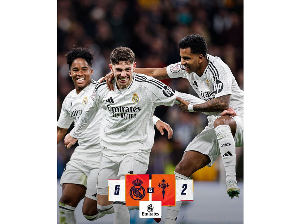 skor akhir Madrid vs Celta